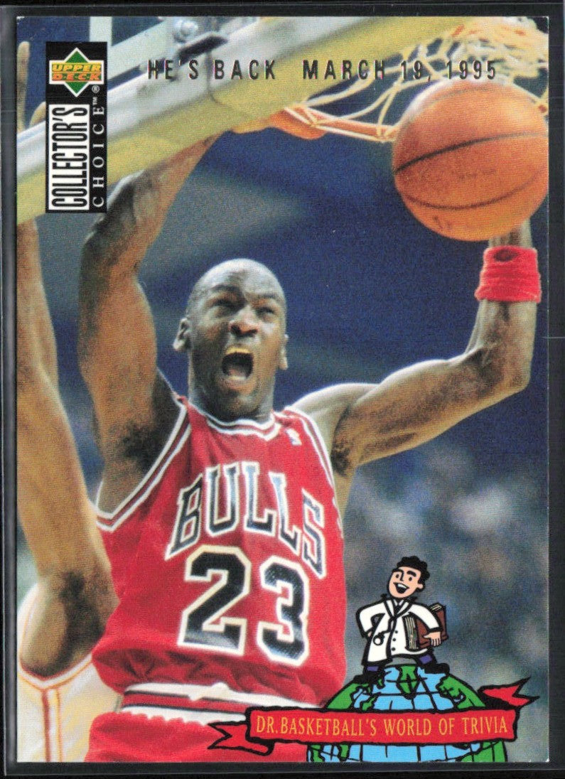 Michael Jordan 1994 Collector's Choice He's Back #402 Chicago Bulls