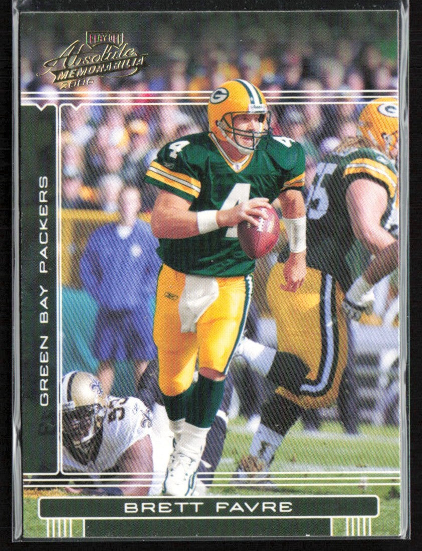 Brett Favre 2006 Playoff Absolute Memorabilia #58 Green Bay Packers