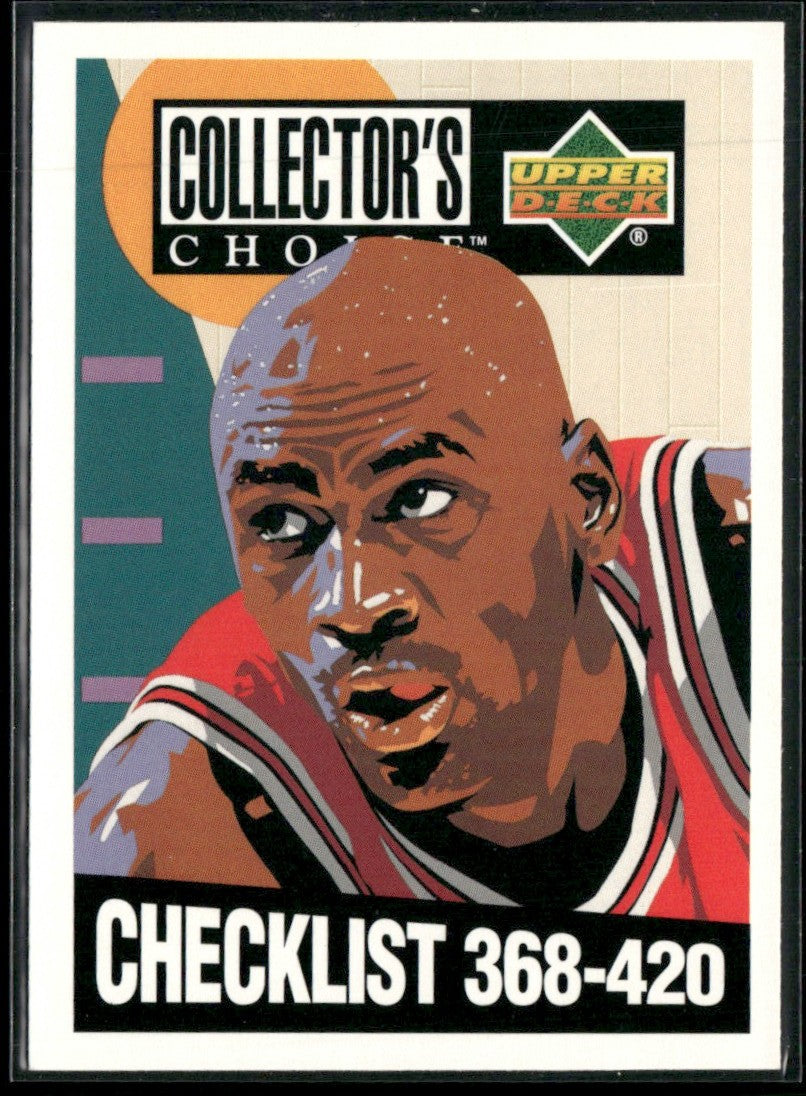 Michael Jordan 1994 Upper Deck Collector's Choice #420 Chicago Bulls