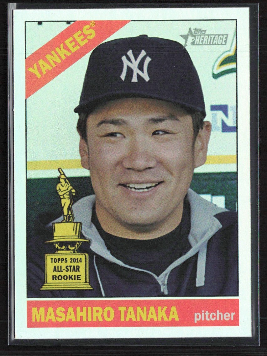 Masahiro Tanaka 2015 Topps Heritage Retail Foil #THC-350 New York Yankees
