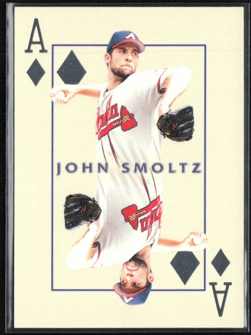John Smoltz 2000 Pacific Invincible Diamond Aces #4 Atlanta Braves