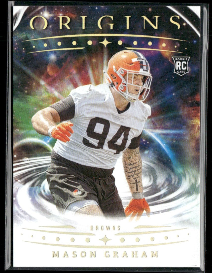 Mason Graham 2025 Panini Origins RC #106 Cleveland Browns