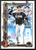 Coby Mayo 2025 Topps Holiday Christmas Lights SP RC #H118 Baltimore Orioles
