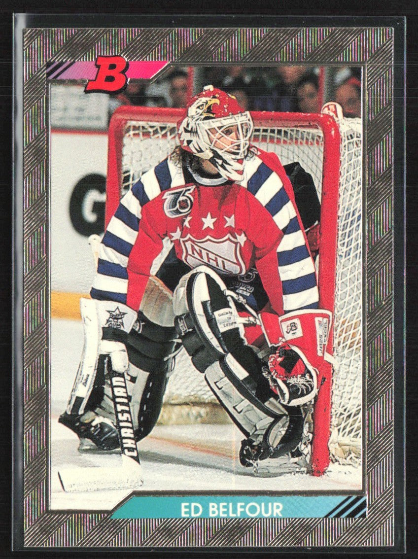 Ed Belfour 1992 Bowman #199 Chicago Blackhawks