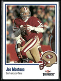 Joe Montana 2002 Fleer Throwbacks #46 San Francisco 49ers