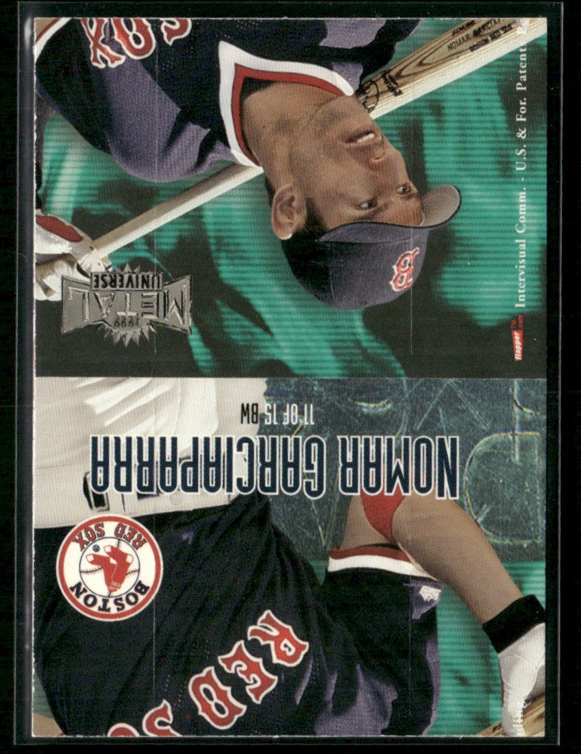 Nomar Garciaparra 1999 Metal Universe Boyz with the Wood #11 Boston Red Sox
