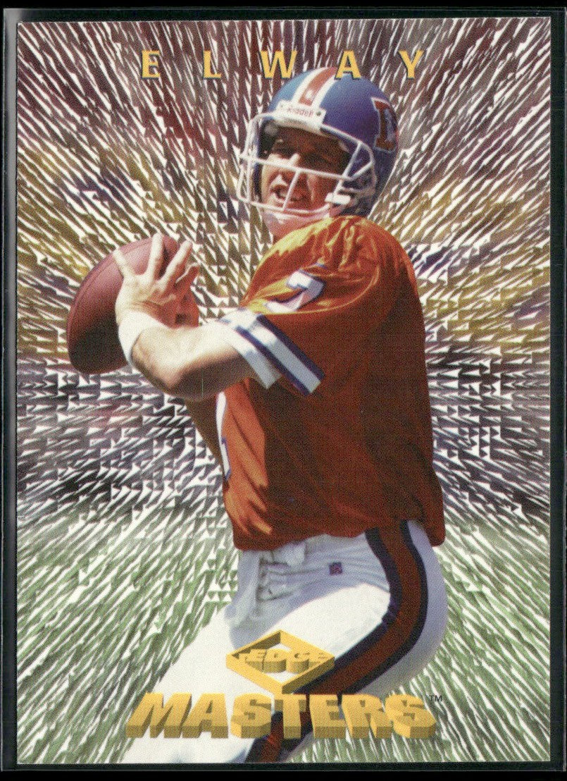 John Elway 1997 Collector's Edge Masters #76 Denver Broncos