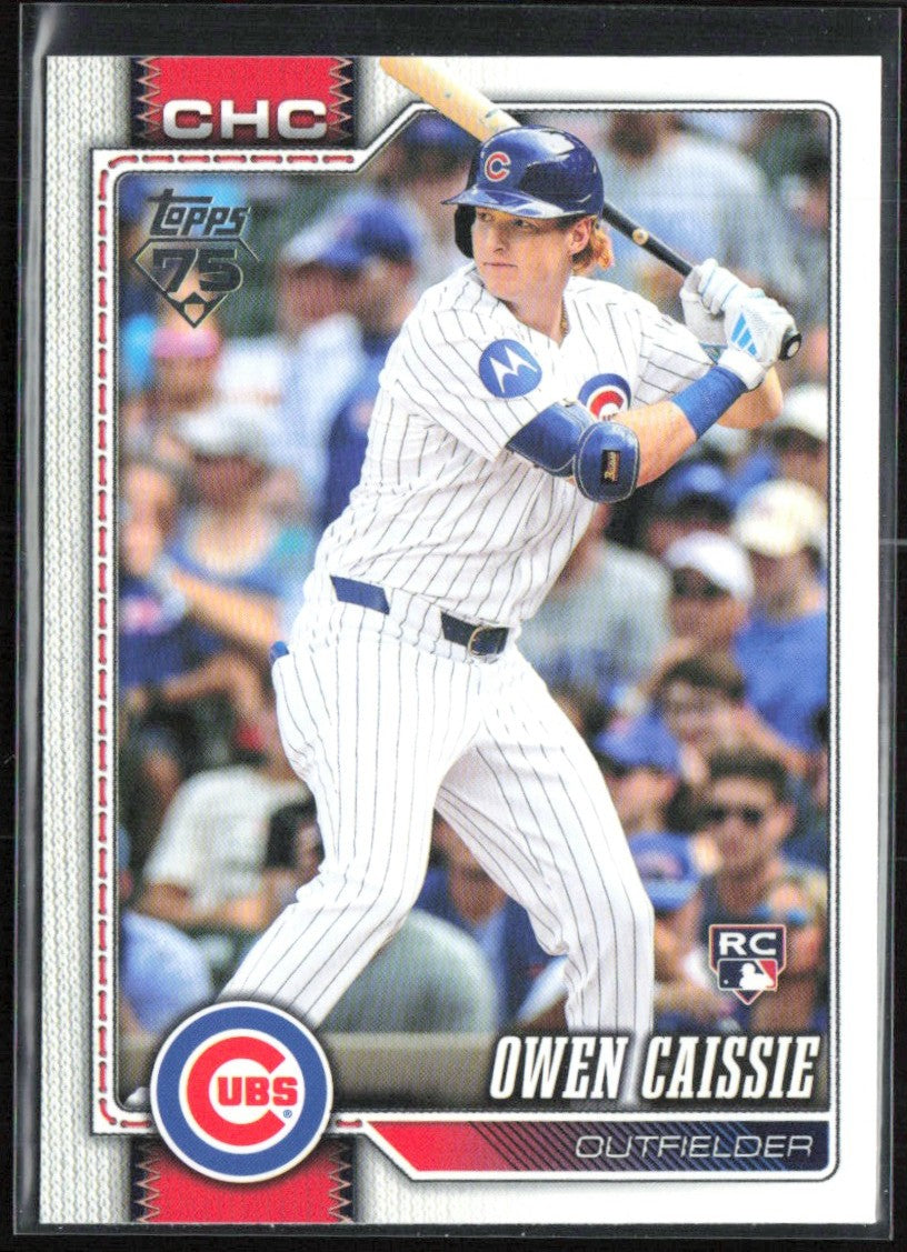 Owen Caissie 2026 Topps RC #233 Chicago Cubs