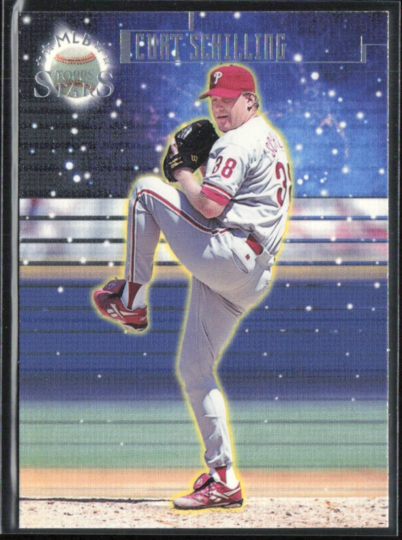 Curt Schilling 1998 Topps Stars Silver /4399 #126 Philadelphia Phillies