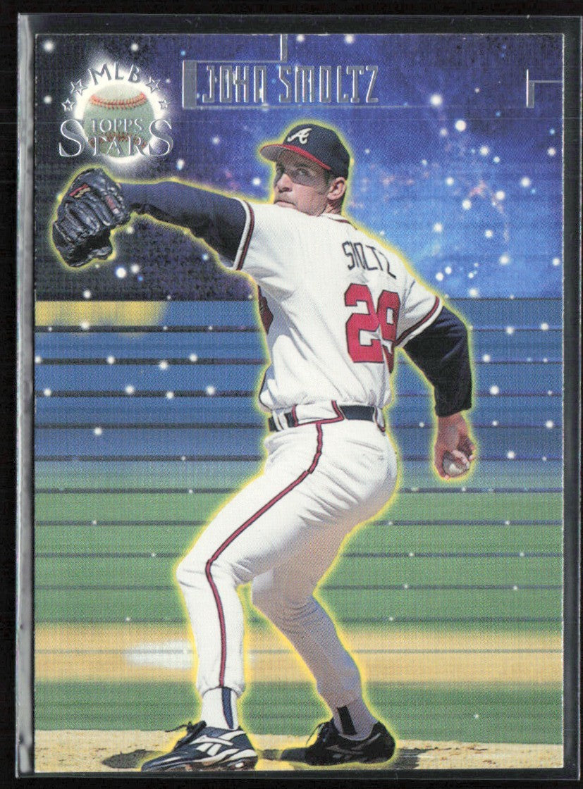 John Smoltz 1998 Topps Stars Silver /4399 #141 Atlanta Braves