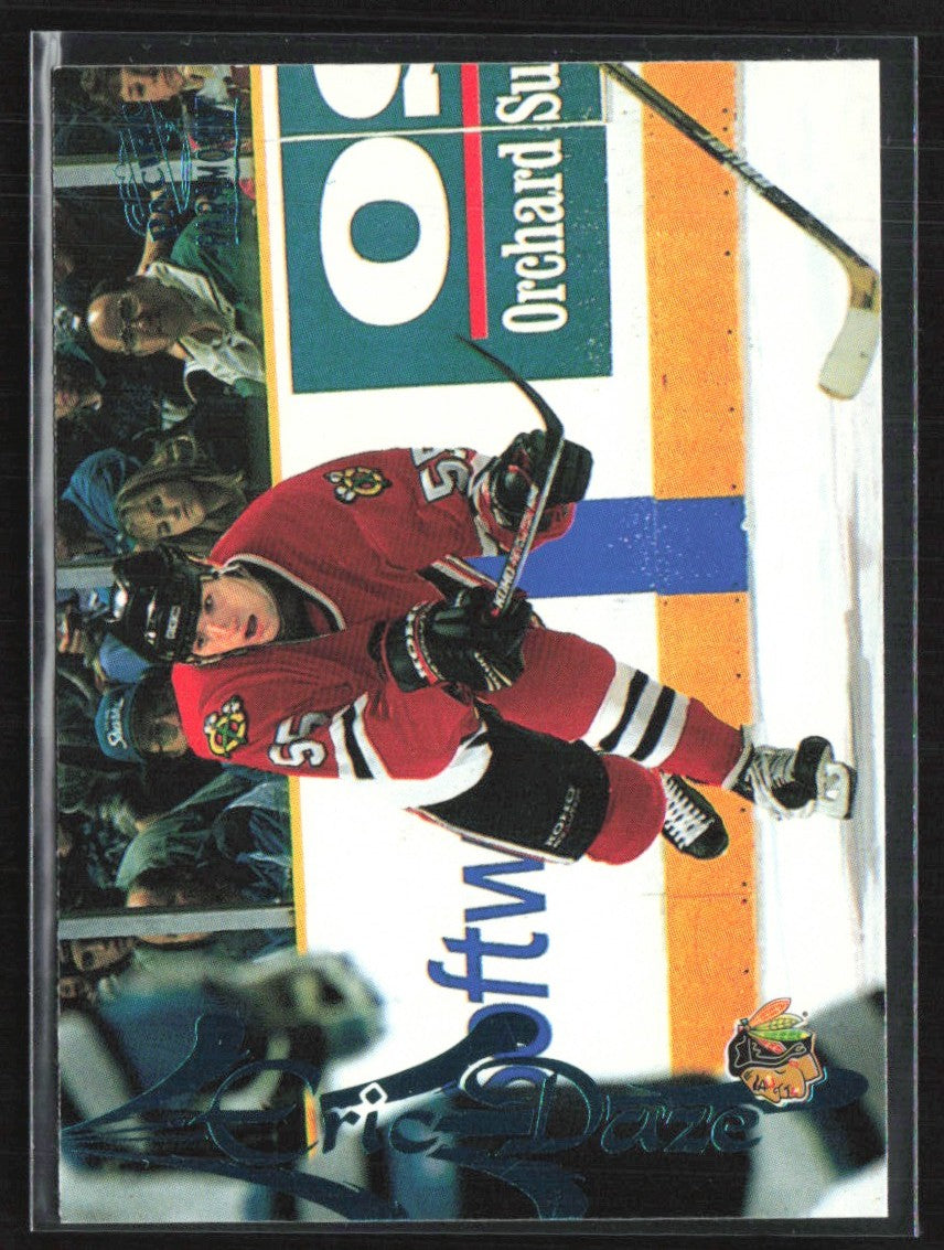 Eric Daze 1997 Pacific Paramount Ice Blue #43 Chicago Blackhawks