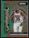 Kevin Durant 2023 Panini Prizm Dominance Green #9 Phoenix Suns