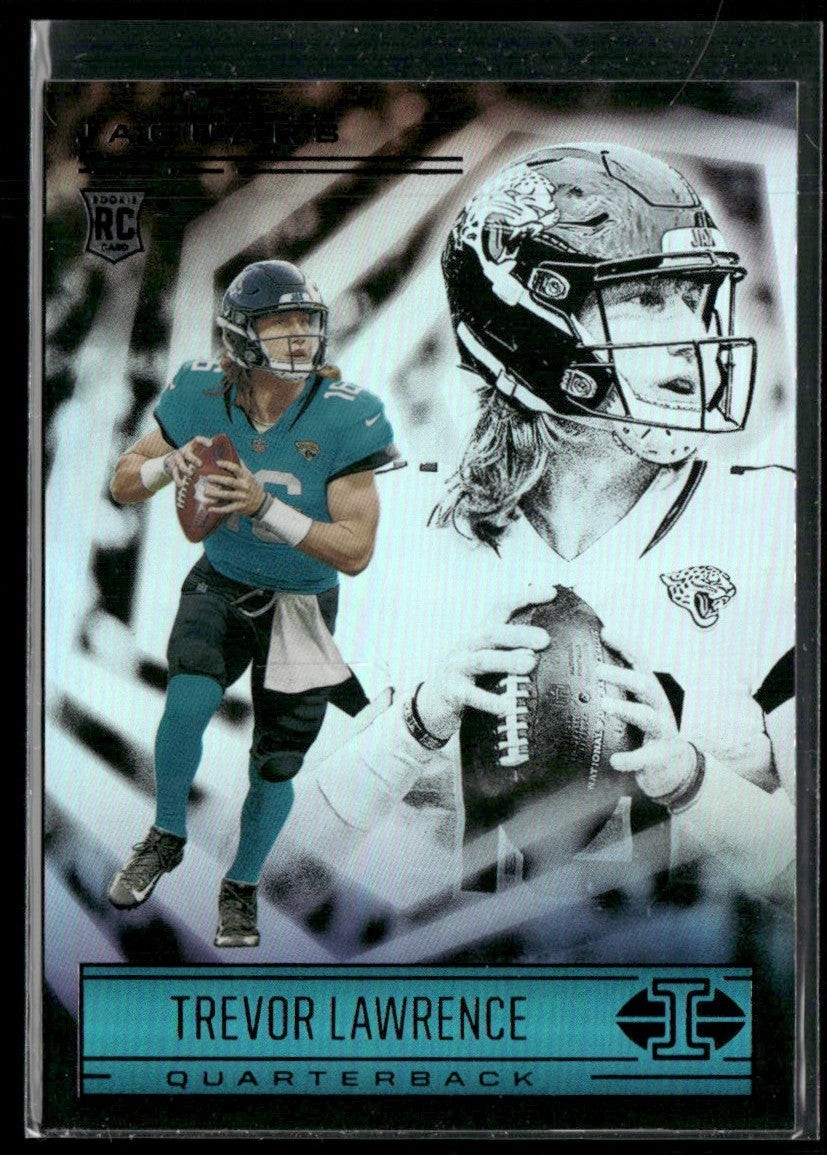 Trevor Lawrence 2021 Panini Illusions RC #59 Jacksonville Jaguars