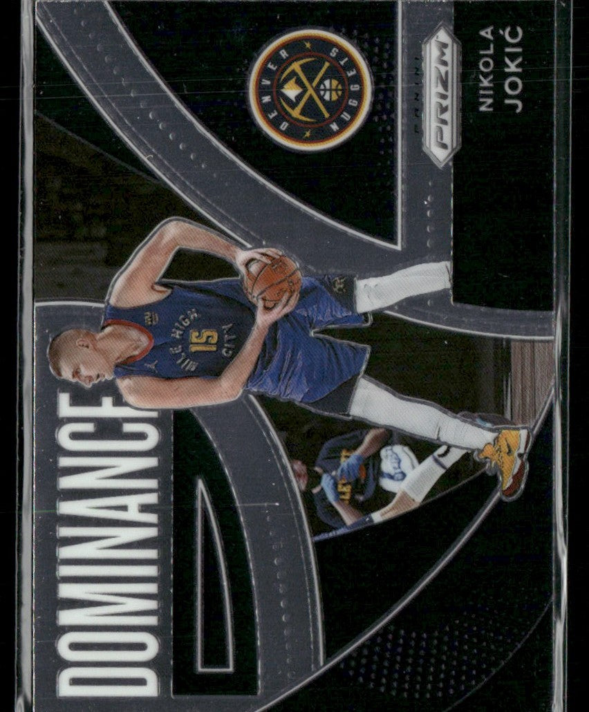 Nikola Jokic 2021 Panini Prizm Dominance #16 Denver Nuggets