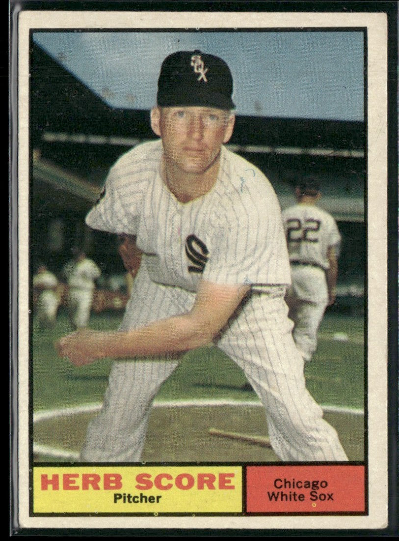 Herb Score 1961 Topps #185 Chicago White Sox