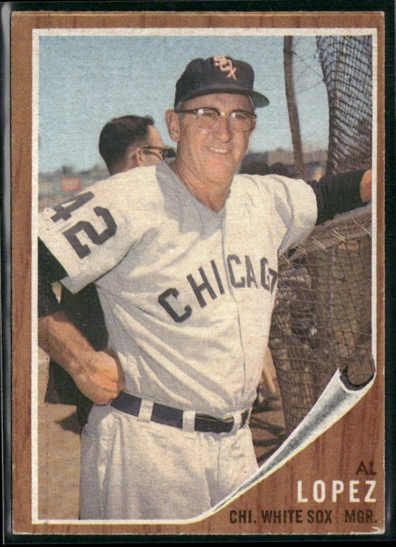 Al Lopez 1962 Topps #286 Chicago White Sox