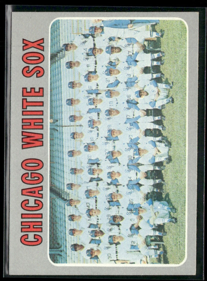White Sox Team Photo/Records 1970 Topps #501 Chicago White Sox