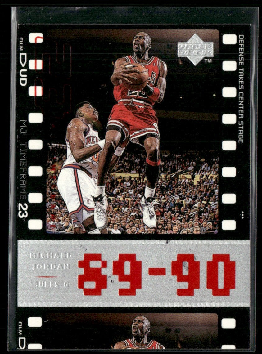 Michael Jordan 1998 Upper Deck MJ TimeFrame #40 Chicago Bulls