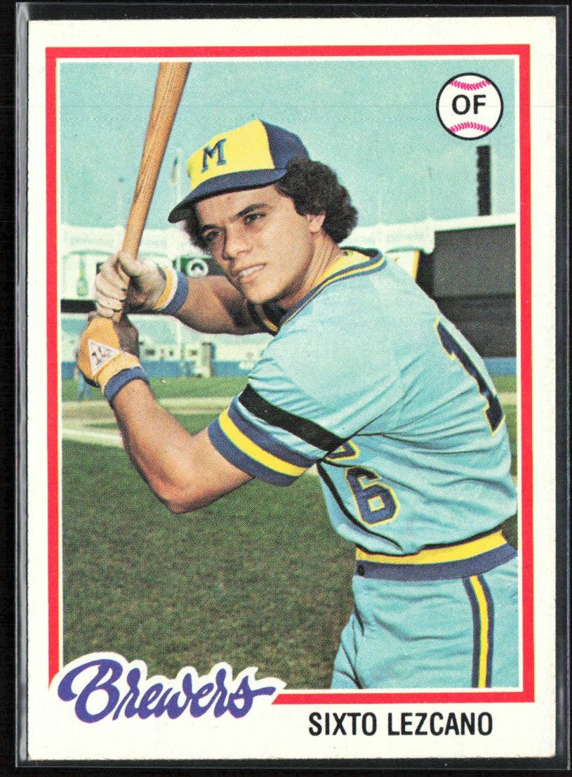 Sixto Lezcano 1978 Topps #595 Milwaukee Brewers