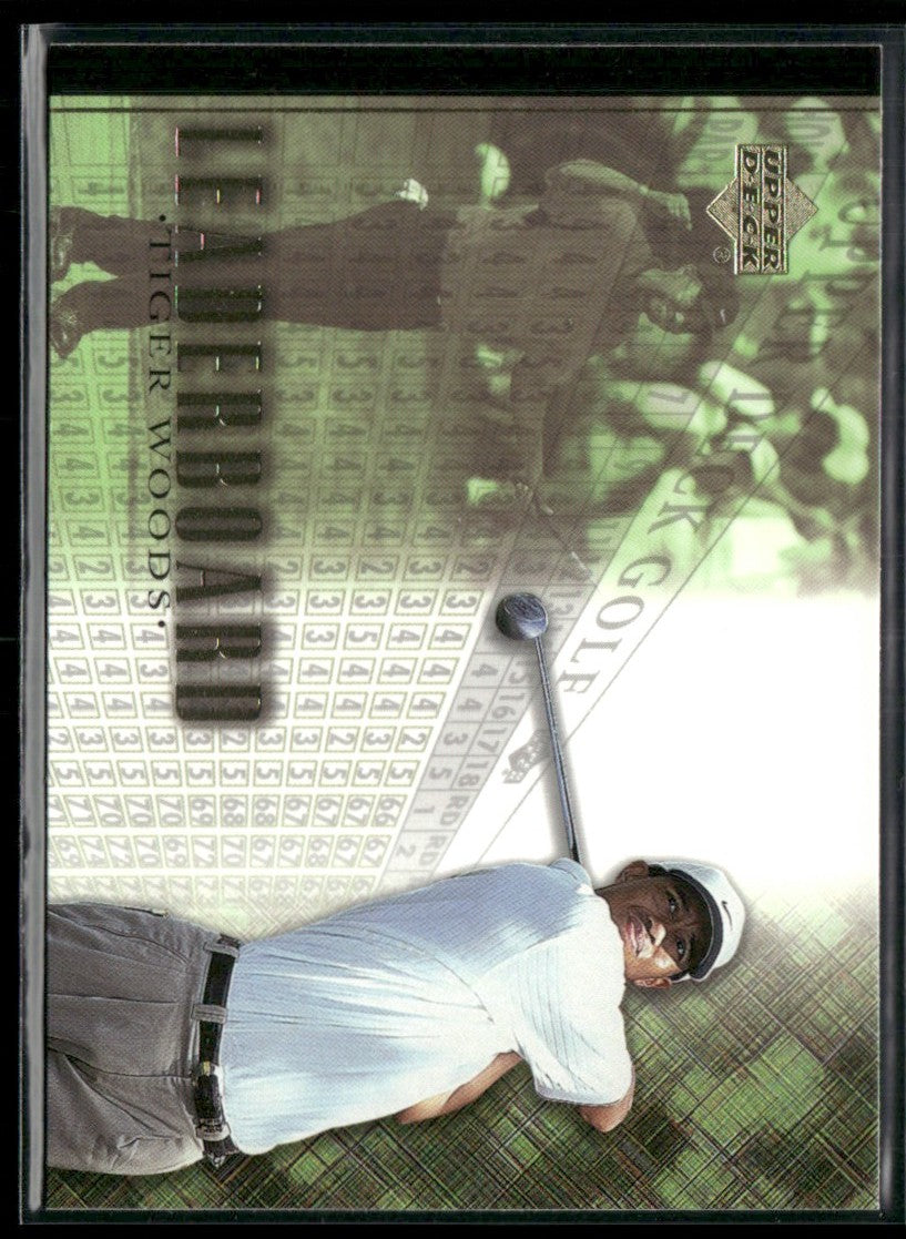 Tiger Woods 2001 Upper Deck Leaderboard #90