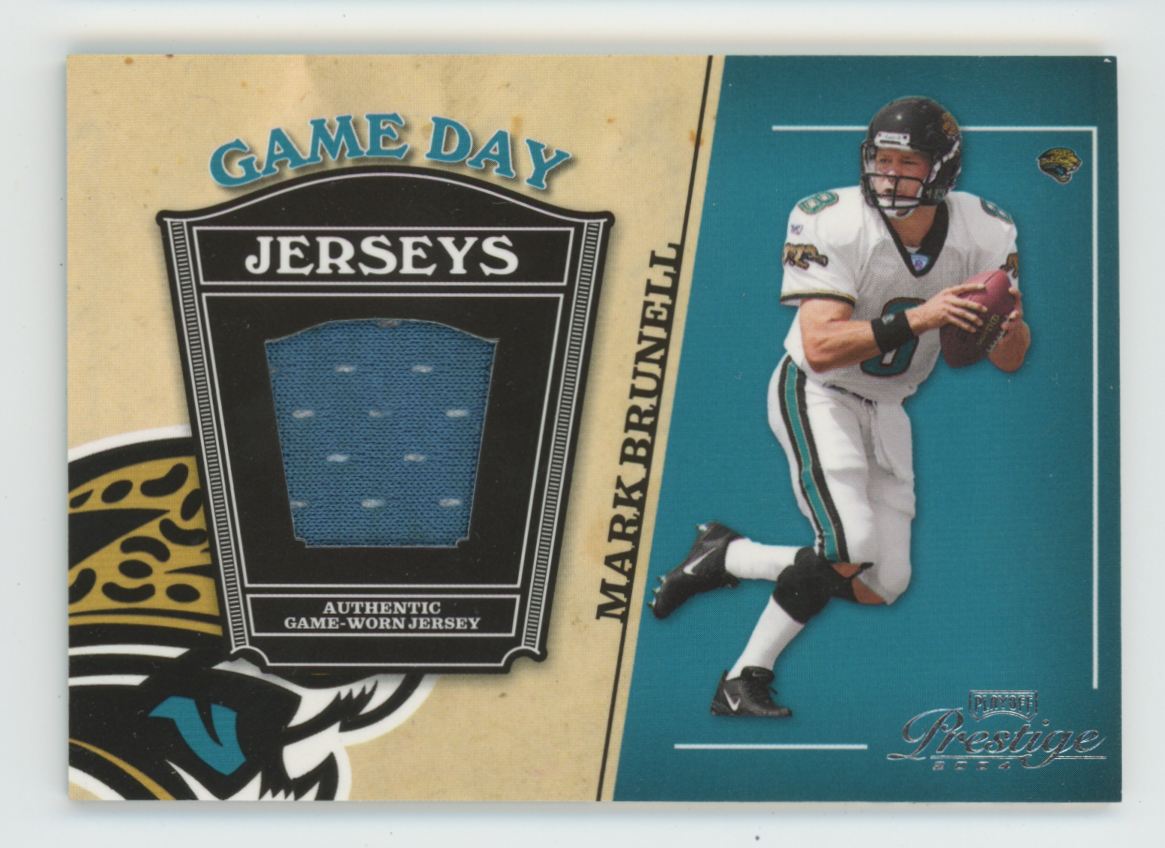 Mark Brunell 2004 Playoff Prestige Game Day Jerseys Jersey #GJ-31