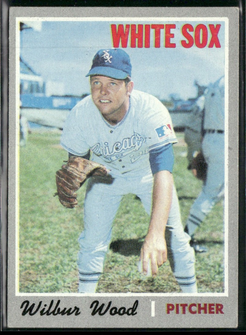 Wilbur Wood 1970 Topps #342 Chicago White Sox