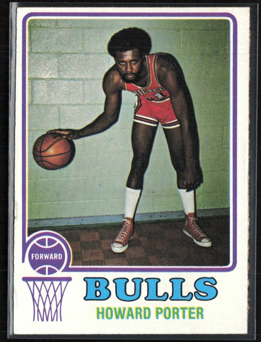 Howard Porter 1973 Topps #167 Chicago Bulls