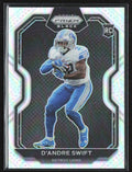 D'Andre Swift 2020 Panini Chronicles Prizm Black Silver RC #PB-8 Detroit Lions