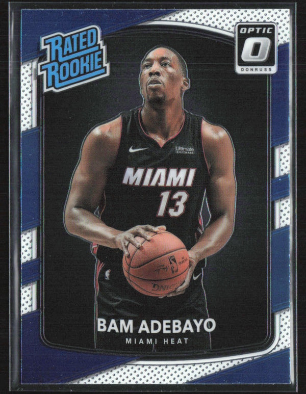 Bam Adebayo 2017 Donruss Optic #187 Miami Heat