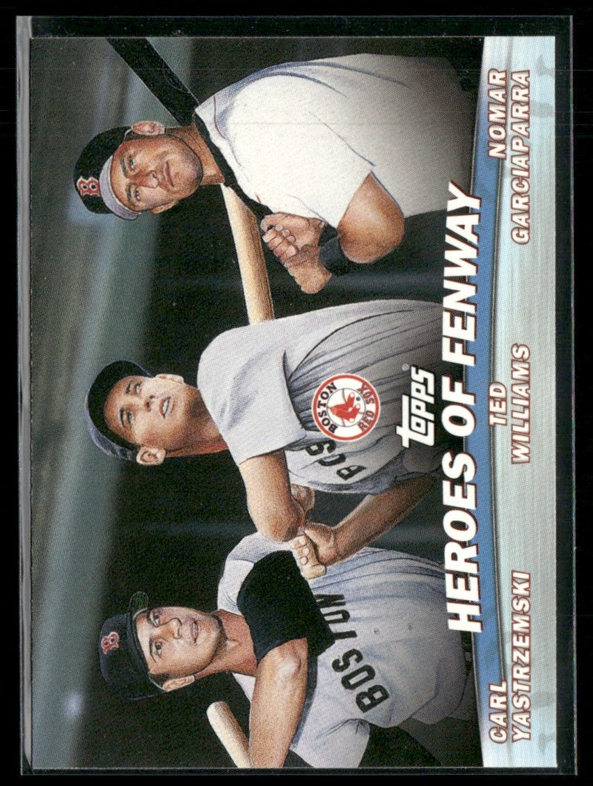 Heroes of Fenway (Carl Yastrzemski/Ted Williams/Nomar Garciaparra) 2001