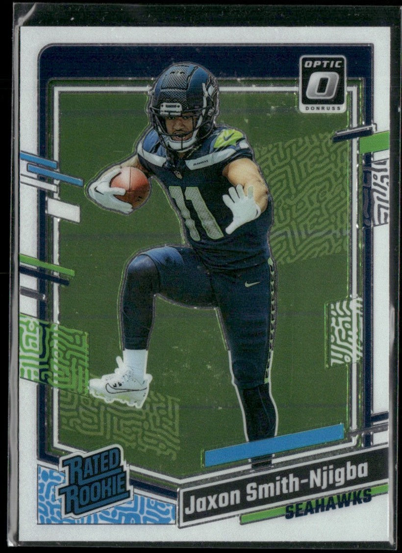 Jaxon Smith-Njigba 2023 Donruss Optic RC #293 Seattle Seahawks