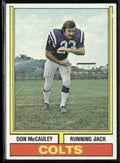 Don McCauley 1974 Topps #43 Baltimore Colts