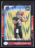 Michael Penix Jr. 2024 Donruss Optic Purple Shock RC #279 Atlanta Falcons