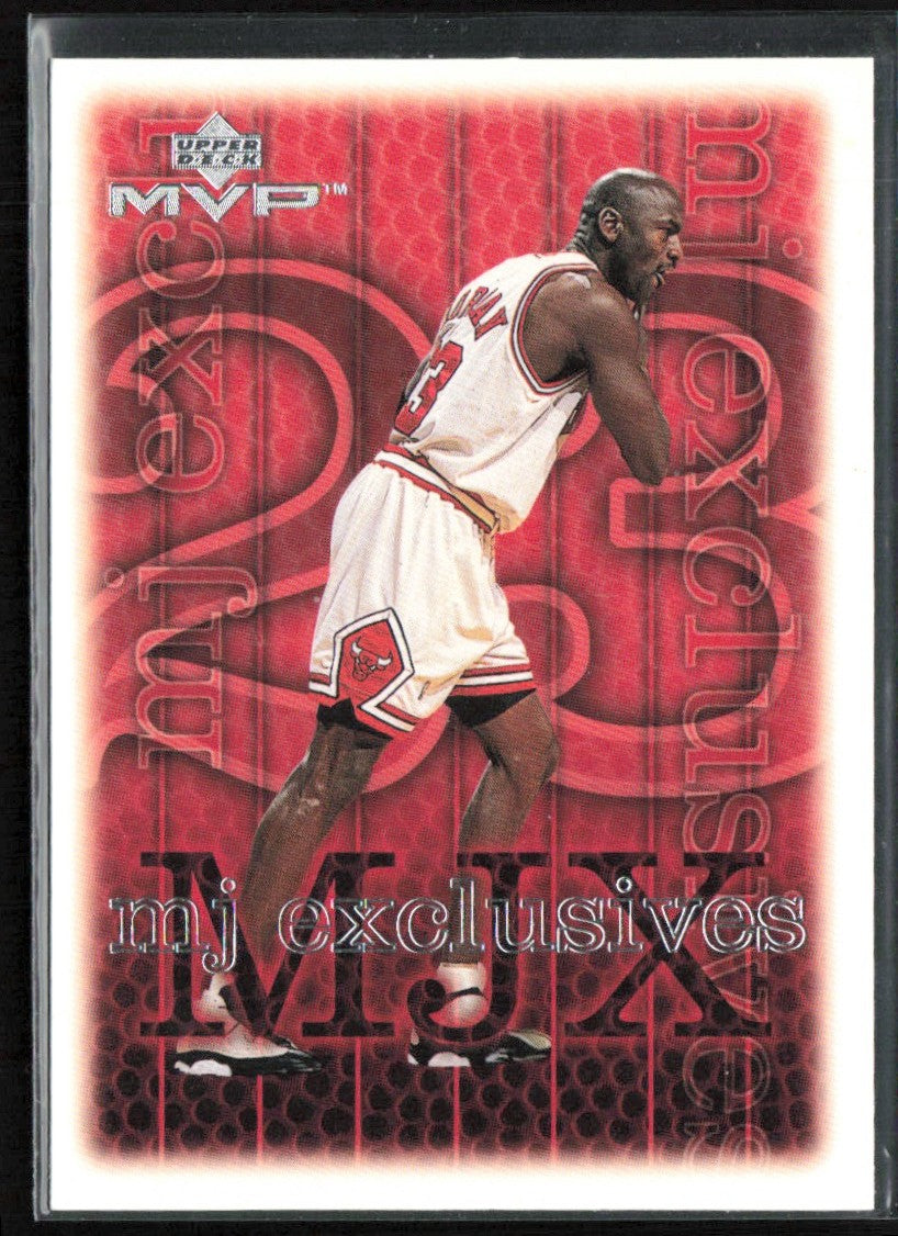 Michael Jordan 1999 Upper Deck MVP MJ Exclusives #189 Chicago Bulls