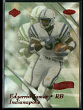 Edgerrin James 1999 Collector's Edge Masters HoloSilver RC /3500 #86