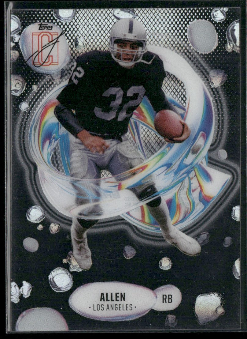 Marcus Allen 2024 Topps Signature Class Fluidity #F-25 Los Angeles Raiders