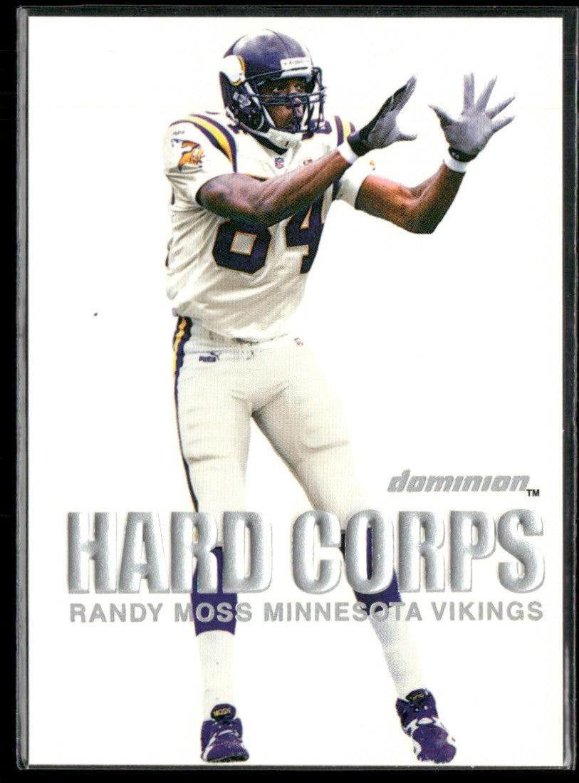 Randy Moss 2000 Skybox Dominion Hard Corps #4HC Minnesota Vikings