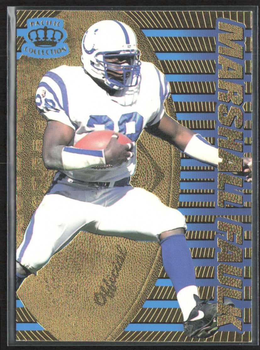 Marshall Faulk 1996 Pacific Dynagon #P-61 Indianapolis Colts