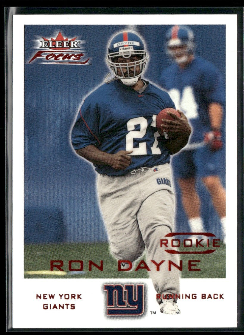 Ron Dayne 2000 Fleer Focus RC /2499 #235 New York Giants