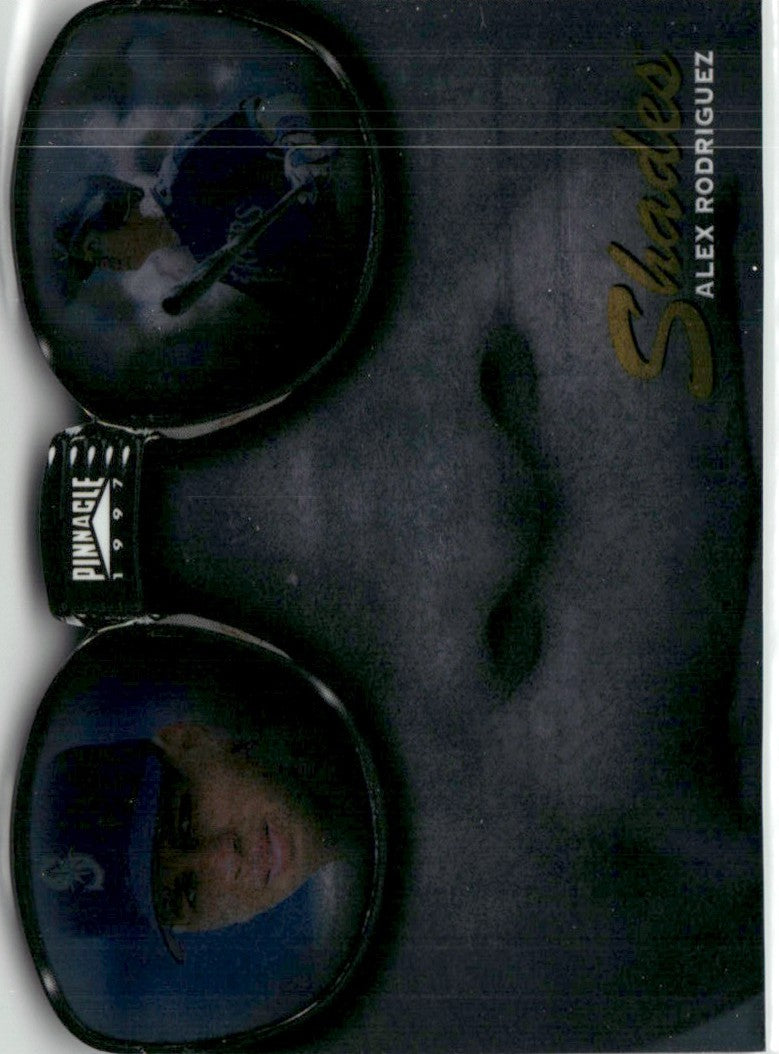 Alex Rodriguez 1997 Pinnacle Shades #10 Seattle Mariners