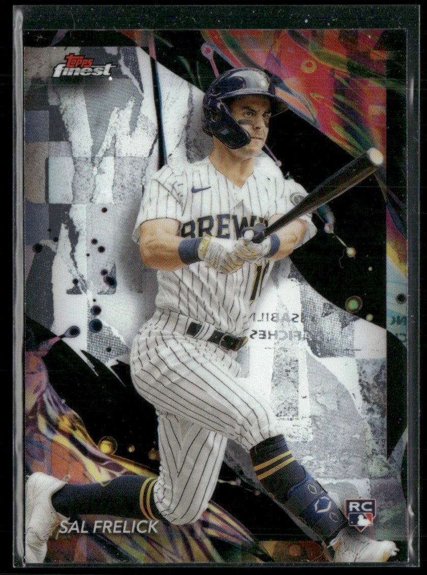 Sal Frelick 2024 Topps Finest RC #134 Milwaukee Brewers