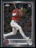 Jarren Duran 2022 Topps Chrome RC #113 Boston Red Sox