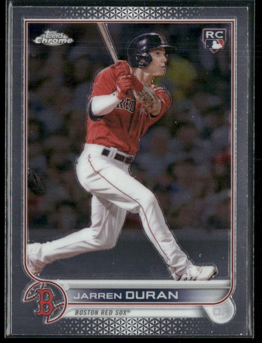 Jarren Duran 2022 Topps Chrome RC #113 Boston Red Sox