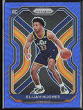 Elijah Hughes 2020 Panini Prizm Blue RC /199 #271 Utah Jazz
