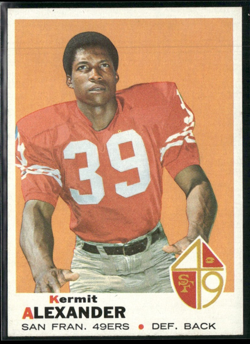 Kermit Alexander 1969 Topps #179 San Francisco 49ers