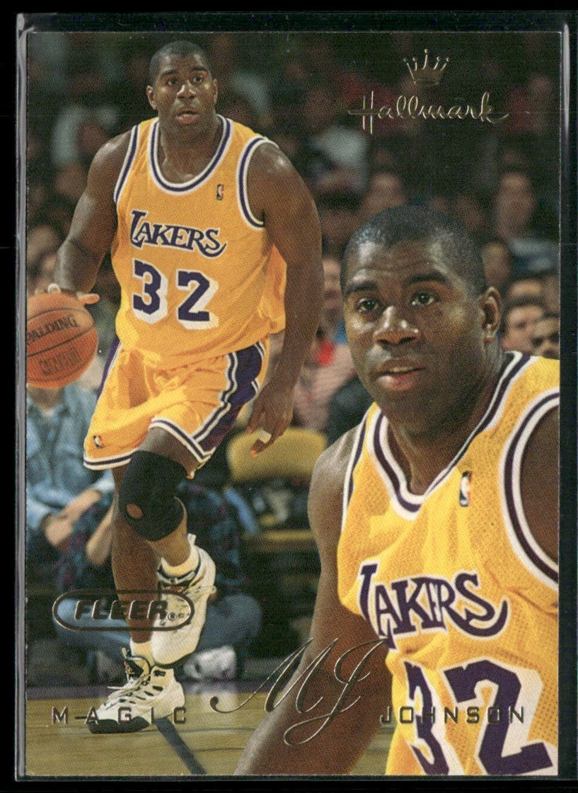 Earvin Johnson 1996 Fleer SkyBox Hallmark Keepsake Ornament #HK3