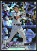 Ryan McMahon 2018 Topps Chrome Prism Refractor RC #21 Colorado Rockies