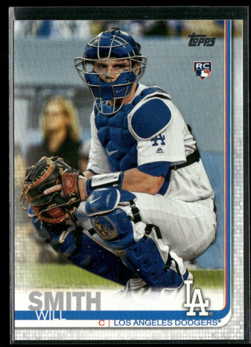 Will Smith 2019 Topps Update RC #US199 Los Angeles Dodgers