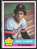 Rod Carew 1976 Topps #400.0 Minnesota Twins