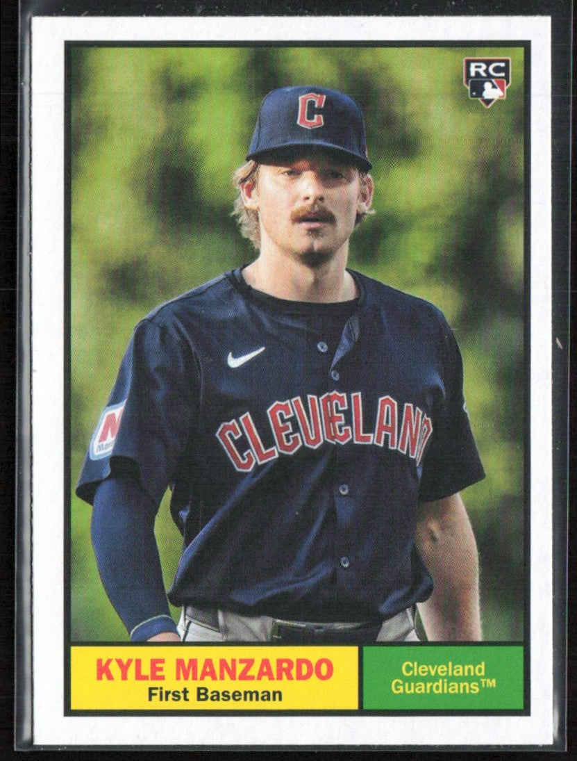 Kyle Manzardo 2024 Topps Archives RC #36 Cleveland Guardians
